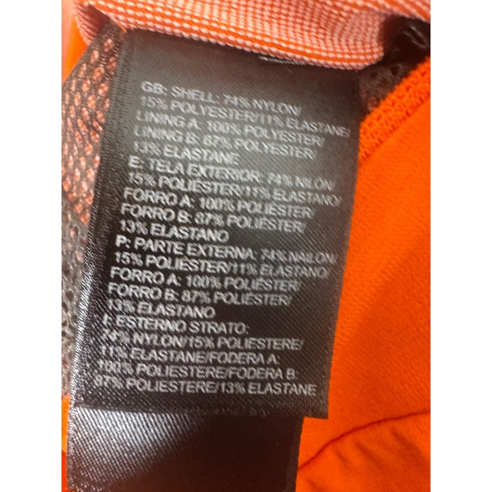 The North Face Summit Series Mens Orange Softshell Full Zip Jacket L Large - Picture 7 of 10